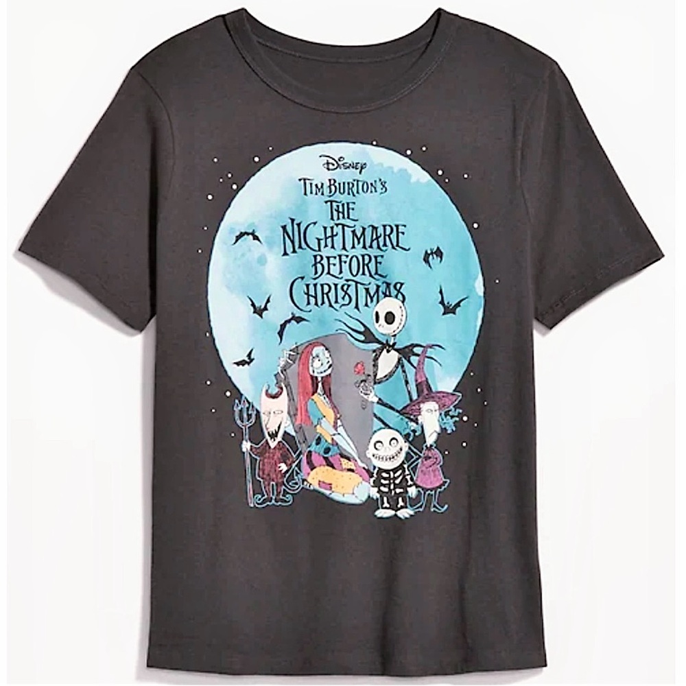 Disney The Nightmare Before Christmas Halloween Tee Girls Clothes Size XL 14/16